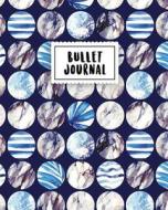 Bullet Journal: Blue Marble Tone - 150 Dot Grid Pages (Size 8x10 Inches) - With Bullet Journal Sample Ideas di Masterpiece Notebooks edito da Createspace Independent Publishing Platform
