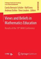 Views and Beliefs in Mathematics Education edito da Vieweg+Teubner Verlag