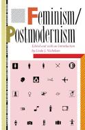 Feminism/postmodernism edito da Taylor & Francis Ltd