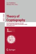 Theory of Cryptography edito da Springer Nature Switzerland