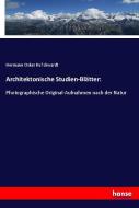 Architektonische Studien-Blätter: di Hermann Oskar Ru¨ckwardt edito da hansebooks
