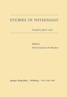 Studies in Physiology edito da Springer Berlin Heidelberg