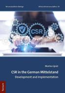 CSR in the German Mittelstand di Marina Lipski edito da Tectum Verlag
