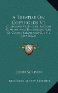 A Treatise on Copyholds V1: Customary Freeholds, Ancient Demesne, and the Jurisdiction of Courts Baron and Courts Leet (1823) di John Scriven edito da Kessinger Publishing