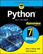 Python All-in-One For Dummies, 3rd Edition di John C. Shovic, Alan Simpson edito da FOR DUMMIES