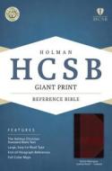Giant Print Reference Bible-HCSB edito da Holman Bibles