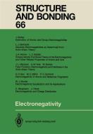 Electronegativity edito da Springer Berlin Heidelberg