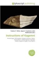 Instructions Of Kagemni edito da Betascript Publishing