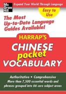 Harrap\'s Pocket Chinese Vocabulary edito da Mcgraw-hill Education - Europe
