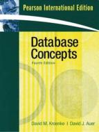 Database Concepts di David M. Kroenke, David Auer edito da Pearson Education (us)