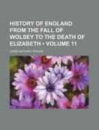 History Of England From The Fall Of Wolsey To The Death Of Elizabeth (volume 11) di James Anthony Froude edito da General Books Llc