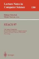 STACS 97 edito da Springer Berlin Heidelberg