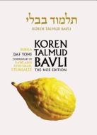 Koren Talmud Bavli, Vol.10: Tractate Sukka, Noe Daf Yomi Black & White Edition, Hebrew/English di Adin Even-Israel Steinsaltz edito da KOREN PUBL