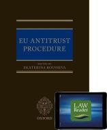 Eu Antitrust Procedure: Digital Pack di Ekaterina Rousseva edito da OXFORD UNIV PR