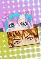 Manga Eyes Paperback Journal: Dotted Notebook: Notebook with Pocket di Tuttle Studio edito da TUTTLE PUB