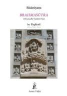 Brahmasutra di Badarayana edito da Aurea Vidya