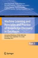 Machine Learning and Principles and Practice of Knowledge Discovery in Databases edito da Springer Nature Switzerland