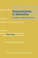 Demonstratives In Interaction di Ritva Laury edito da John Benjamins Publishing Co