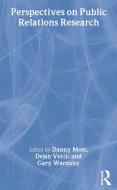 Perspectives on Public Relations Research di Danny Moss edito da Routledge