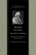 Historical Law-Tracts di Henry Home Kames edito da Liberty Fund Inc