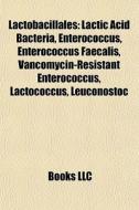 Lactobacillales: Lactic Acid Bacteria, E di Books Llc edito da Books LLC, Wiki Series