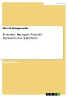 Economic Strategies. Potential Improvements of Burberry di Marcel Strangmueller edito da GRIN Verlag