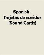 Spanish - Tarjetas de Sonidos (Sound Cards) edito da GLENCOE SECONDARY