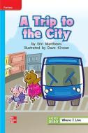 Reading Wonders Leveled Reader a Trip to the City: On-Level Unit 1 Week 2 Grade 1 edito da MCGRAW HILL BOOK CO