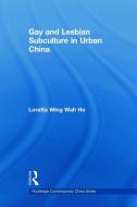 Gay and Lesbian Subculture in Urban China di Loretta Wing Wah Ho edito da Taylor & Francis Ltd