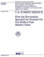 Rced-97-16 U.S. Forest Service: Fees for Recreation Special-Use Permits Do Not Reflect Fair Market Value di United States General Acco Office (Gao) edito da Createspace Independent Publishing Platform