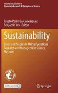 Sustainability edito da Springer International Publishing