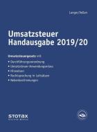 Umsatzsteuer Handausgabe 2019/20 di Michael Langer, Michael Vellen edito da Stollfuß Medien GmbH