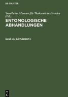 Entomologische Abhandlungen, Band 40, Supplement II, Entomologische Abhandlungen Band 40, Supplement II edito da De Gruyter