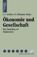 Konomie Und Gesellschaft edito da Springer