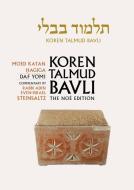 Koren Talmud Bavli No, Vol.13: Mo'ed Katan/Hagiga, Hebrew/English, Daf Yomi Size B & W Edition di Adin Steinsaltz edito da KOREN PUBL