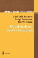 Model Assisted Survey Sampling di Bengt Swensson, Carl-Erik Särndal, Jan Wretman edito da Springer-Verlag GmbH