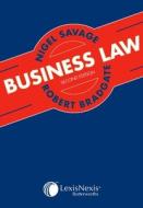 Savage And Bradgate: Business Law di Nigel Savage, Robert Bradgate edito da Oxford University Press