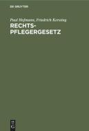 Rechtspflegergesetz di Friedrich Kersting, Paul Hofmann edito da De Gruyter