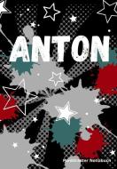 Anton Punktraster Notizbuch: Graffiti Soft Cover Personalisiert Mit Namen I Dot Grid Journal Notebook di Xsylx Namedesigns edito da INDEPENDENTLY PUBLISHED