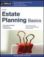 Estate Planning Basics di Denis Clifford edito da NOLO