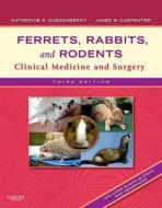 Ferrets, Rabbits, and Rodents di Katherine Quesenberry, James W. Carpenter edito da Elsevier LTD, Oxford