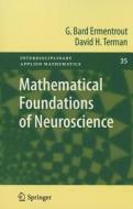 Mathematical Foundations of Neuroscience di G. Bard Ermentrout, David H. Terman edito da Springer New York