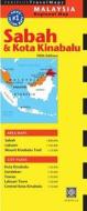 Sabah And Kota Kinabalu Travel Map edito da Periplus Editions
