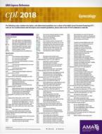 Cpt (r) 2018 Express Reference Coding Cards: Gynecology di Kathy Giannangelo edito da American Medical Association