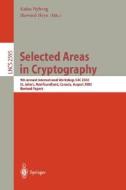 Selected Areas in Cryptography di K. Ed Nyberg edito da Springer Berlin Heidelberg