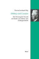 Dilthey und Cassirer edito da Felix Meiner Verlag