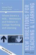 Where there′s a Will... Motivation and Volition in College Teaching and Learning di Michael Theall edito da Jossey Bass