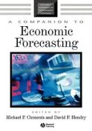 COMP TO ECON FORECASTING di Clements Hend, Hendry edito da John Wiley & Sons
