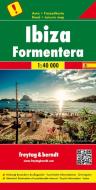 Ibiza - Formentera, Special Places Of Excursion Road Map 1:40 000 edito da Freytag-Berndt