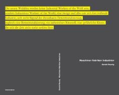 Maschinen Fabriken Industrien di Gerald Raunig edito da transversal texts